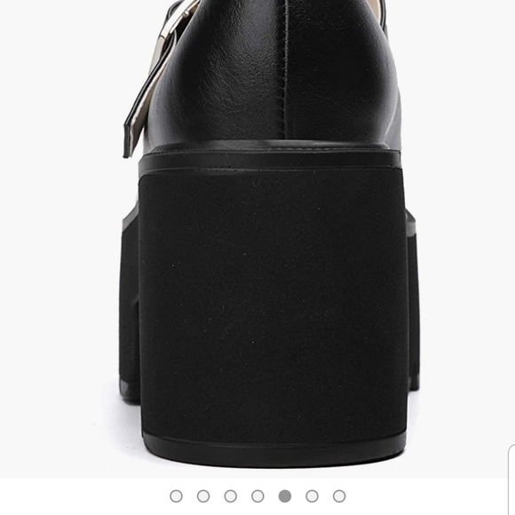 BLACK MARY JANE PLATFORMS - Picture 5 of 7